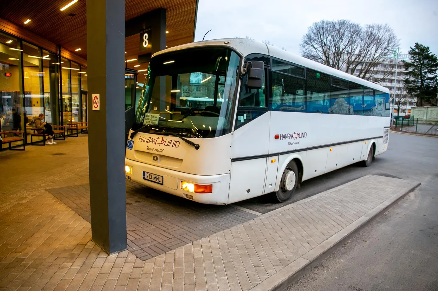 Pärnu bussijaam.