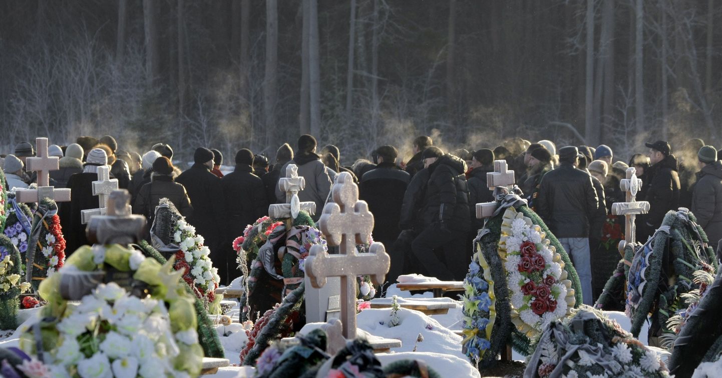 Permi ööklubi põlengu ohvrite matused
