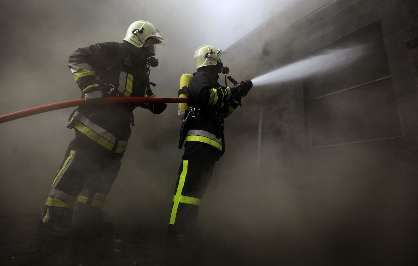 Saksa tuletõrjujad. Pilt on illustratiivne.