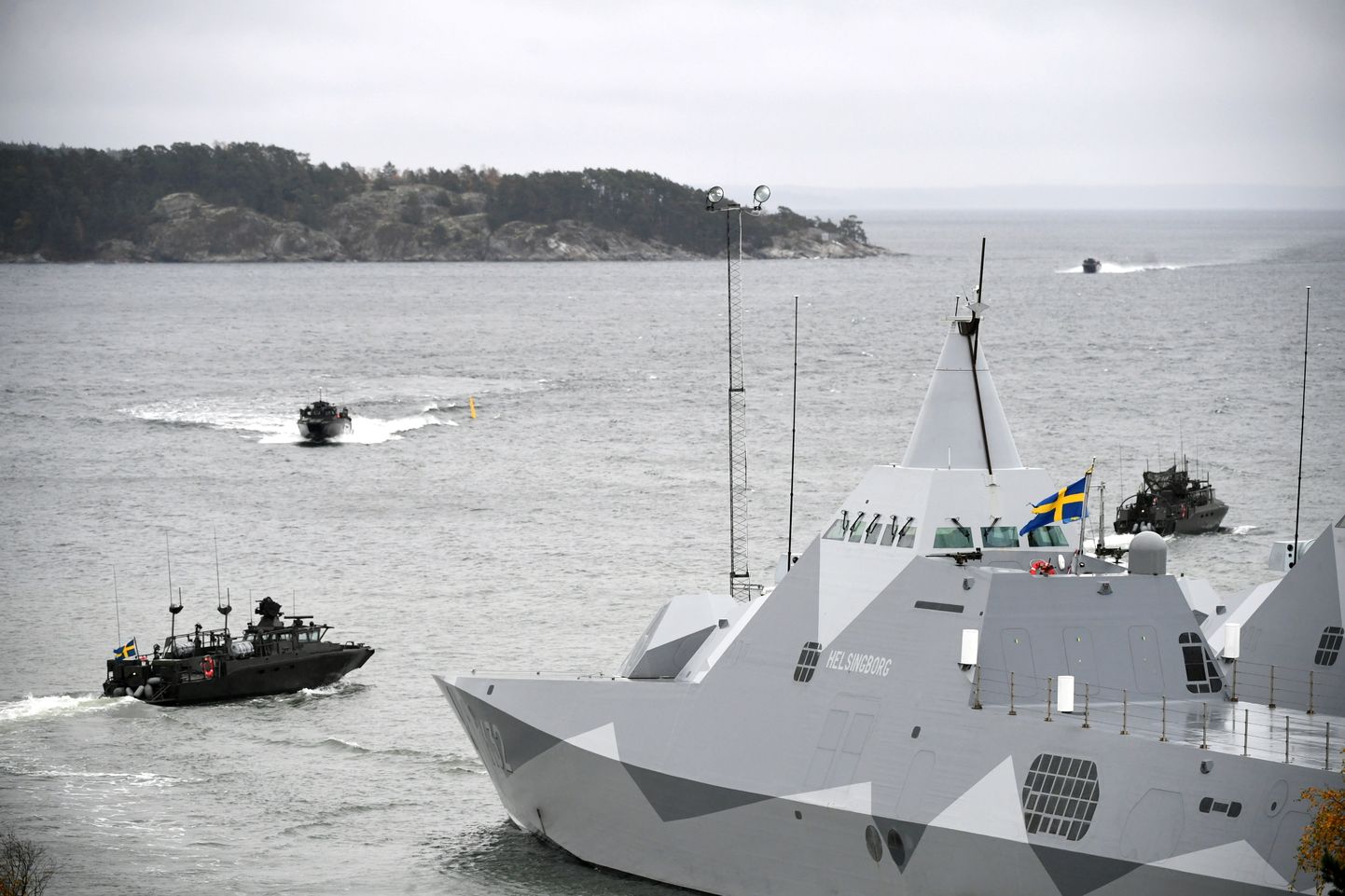 Rootsi merevägi õppustel SWENEX.