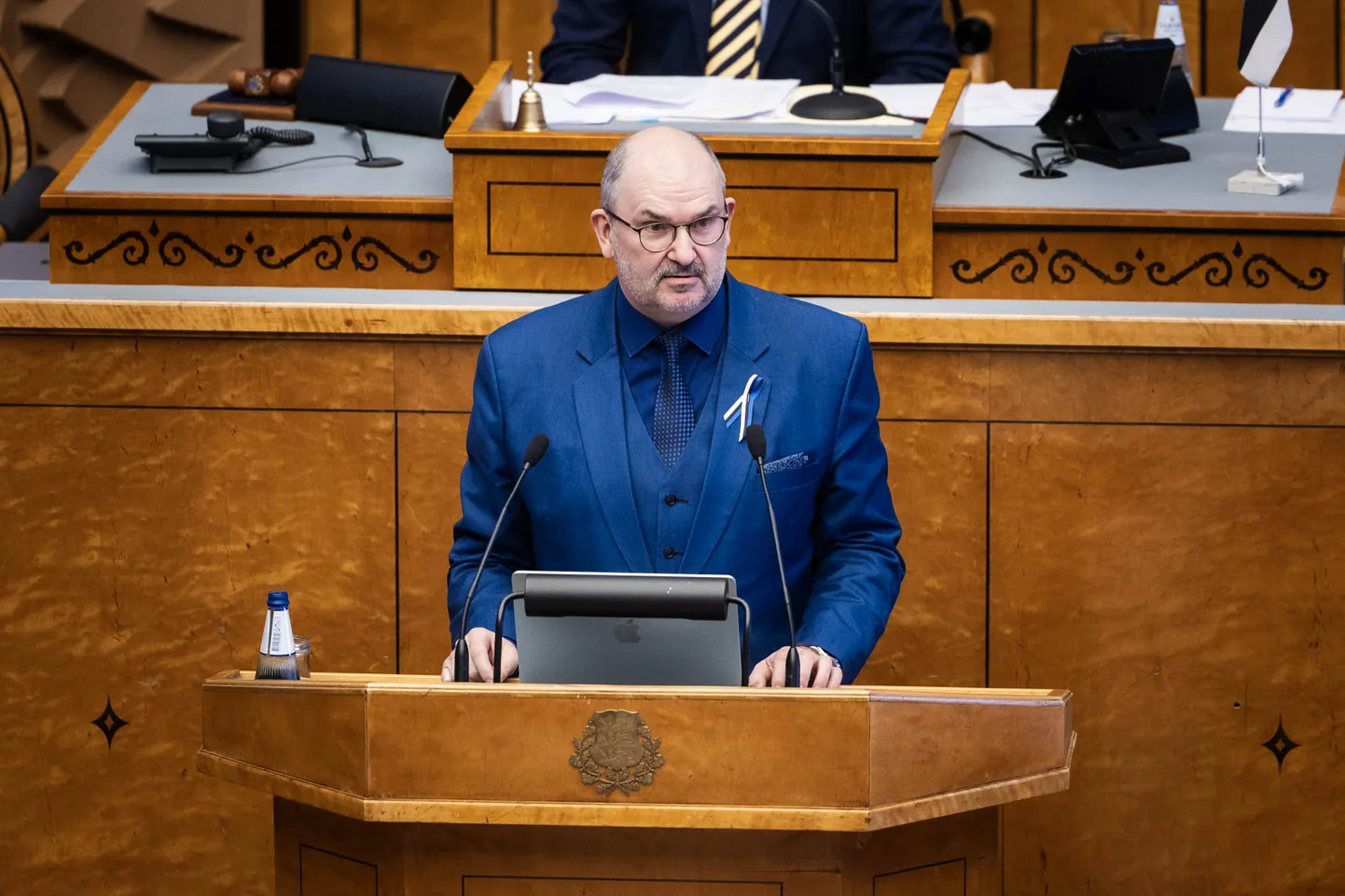 Pildil põhiseaduskomisjoni esimees Ando Kiviberg.