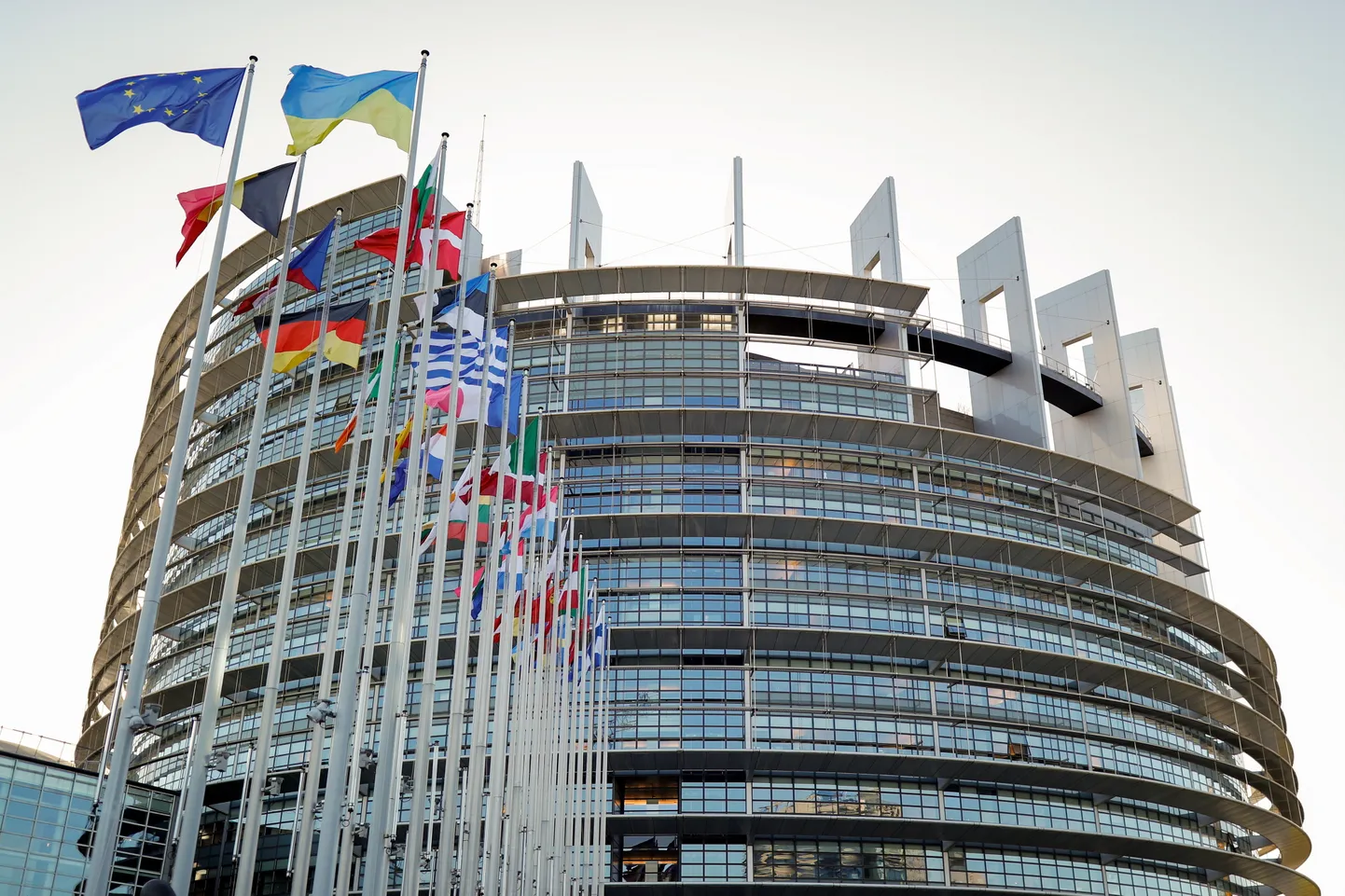 Euroopa Parlamendi hoone Strasbourgis.