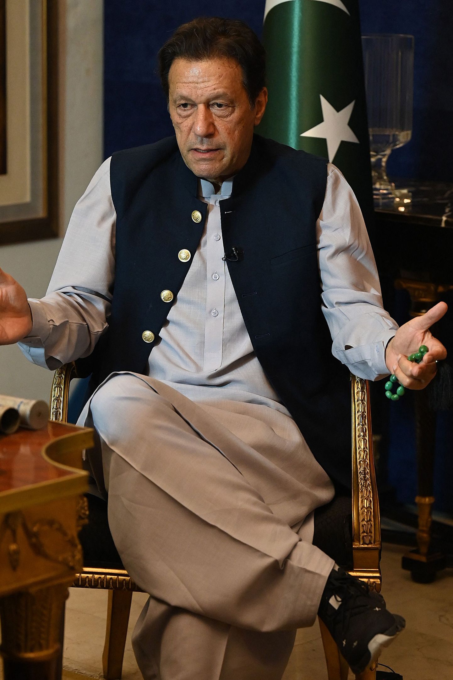 Endine Pakistani peaminister Imran Khan Lahore'is 15. märts 2023.