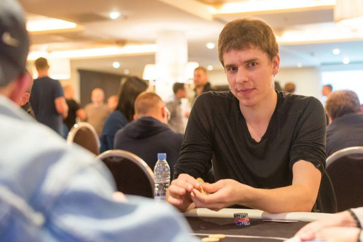 Эстонский профессиональный игрок в покер Маркку Коплимаа.