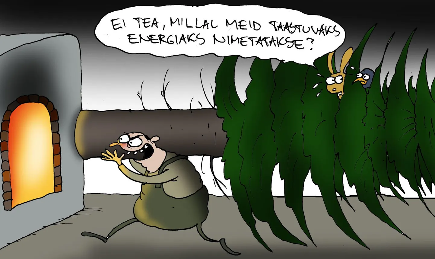 Urmas Nemvalts joonistab