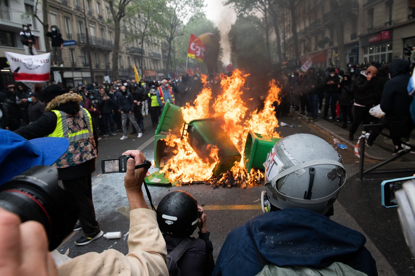 1.maija demonstrācijas Parīzē