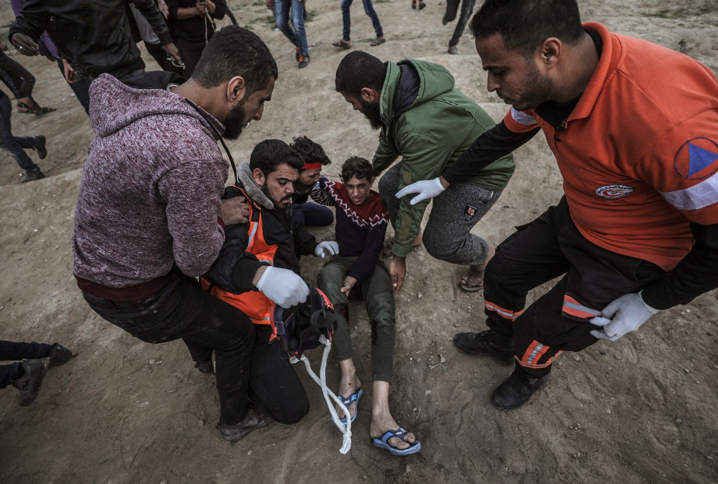 Gaza piirirahutustes on viga saanud üle 10 000 palestiinlase.