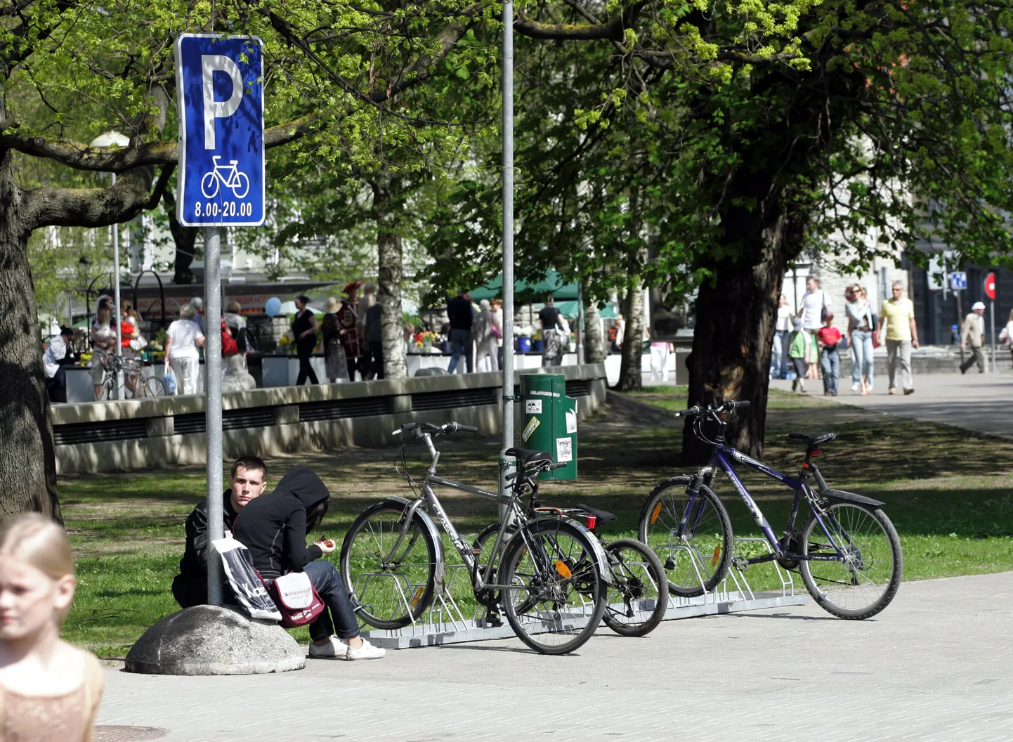 Jalgrattaparkla.