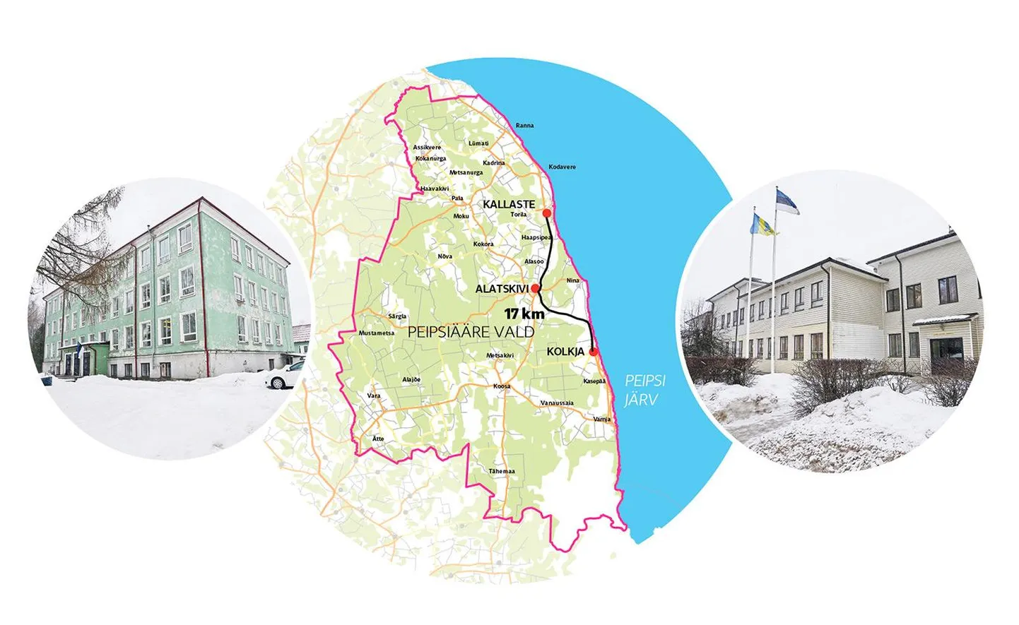 Peipsiääre vald asub kaht vene kooli ühendama.