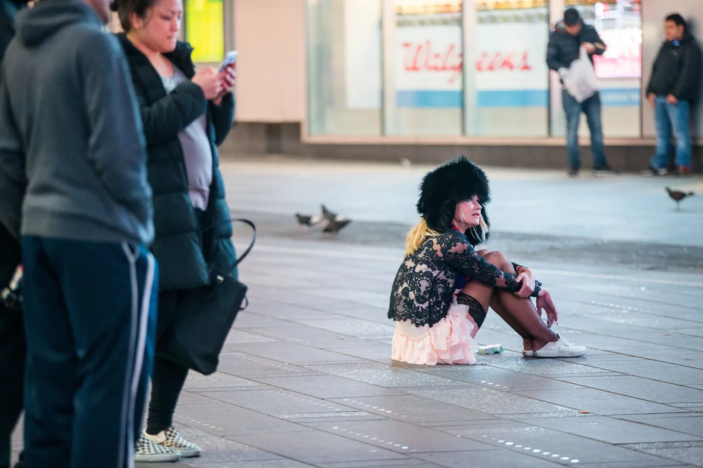 Valimistulemuste selgumise ajal New Yorgis Times Square’il.