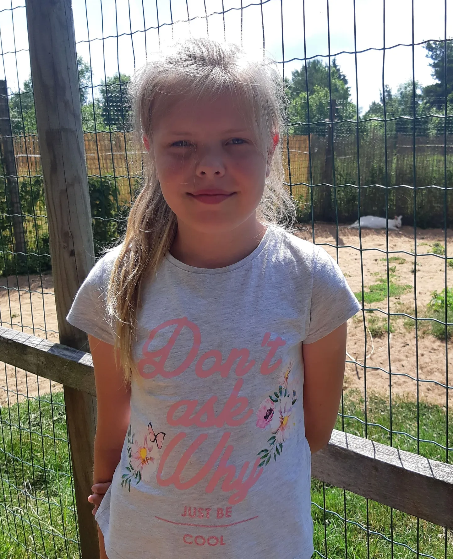 10-aastane Nora-Liisa.