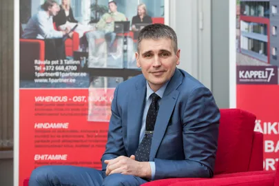 1partner kinnisvara juht Martin Vahter.