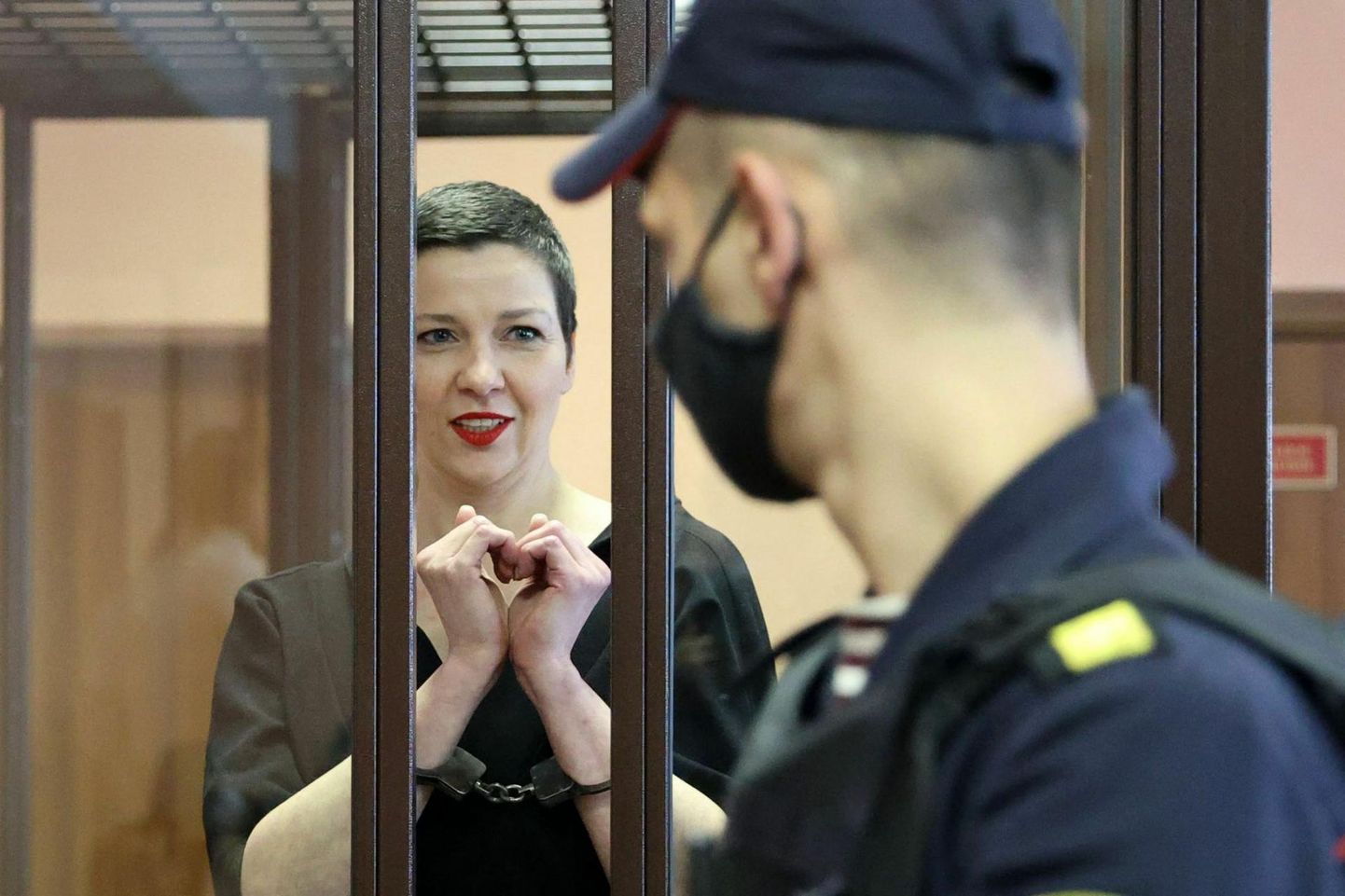 Mullu septembris 11 aastaks vangi mõistetud opositsionäär Maria Kalesnikova.