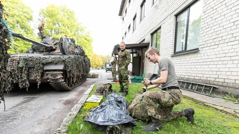 Учения в Эстонии: половина резервистов прибыла на место за шесть часов