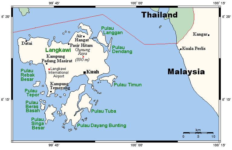 Malaisia Langkawi saarestik