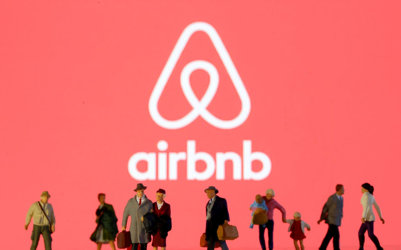 Airbnb logo Sarajevos
