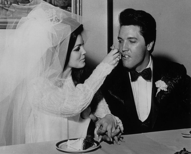 Elivs Presley ja  Priscilla Anne Beaulieu 1967 oma Las Vegase pulmas