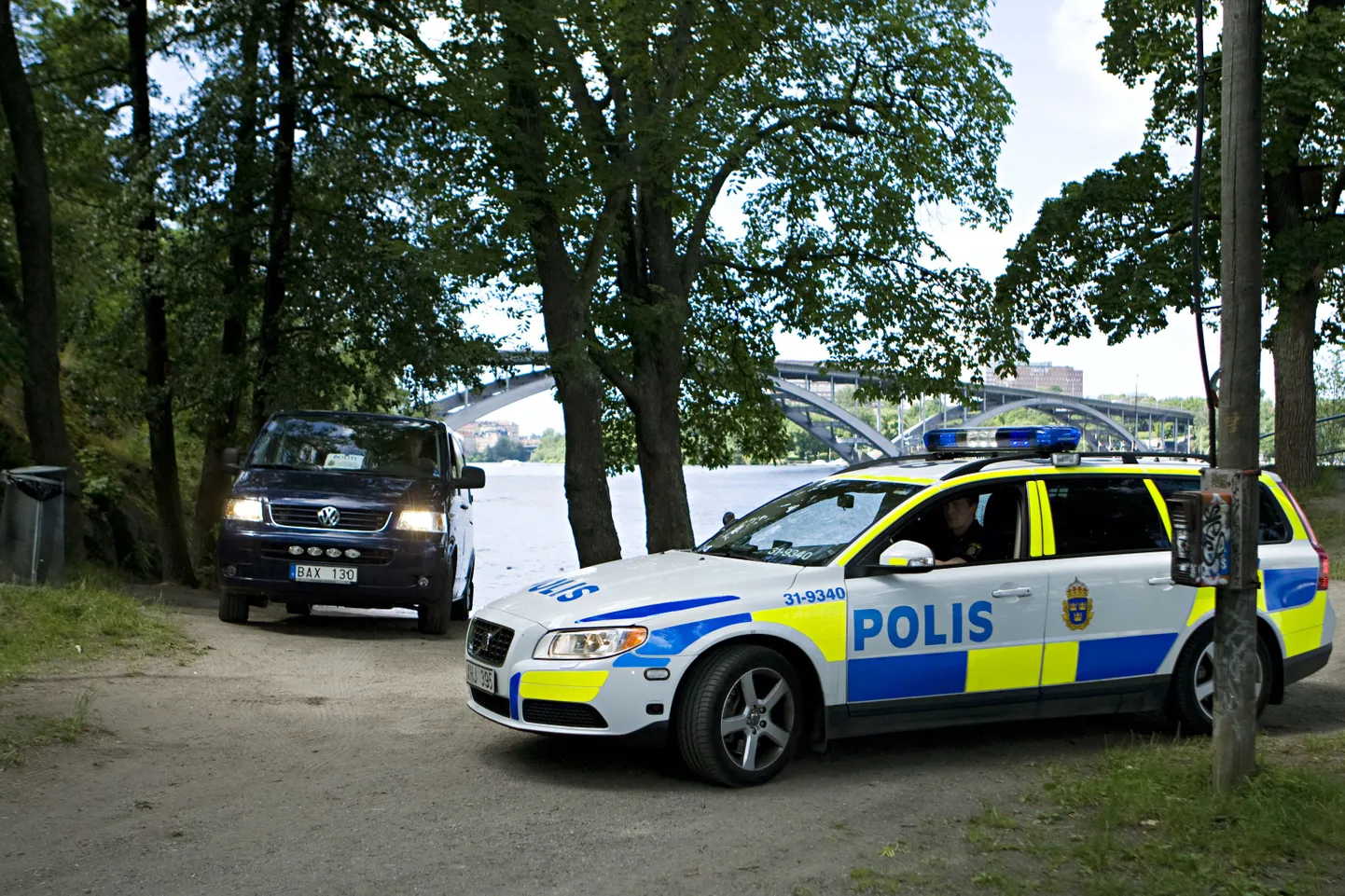 Rootsi politseiauto