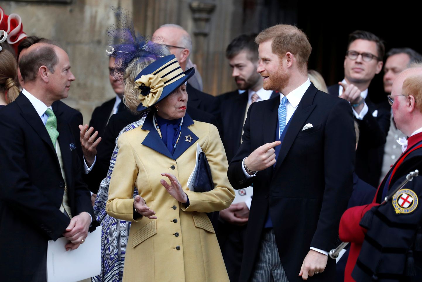 Printsess Anne ja prints Harry 2019. aastal.