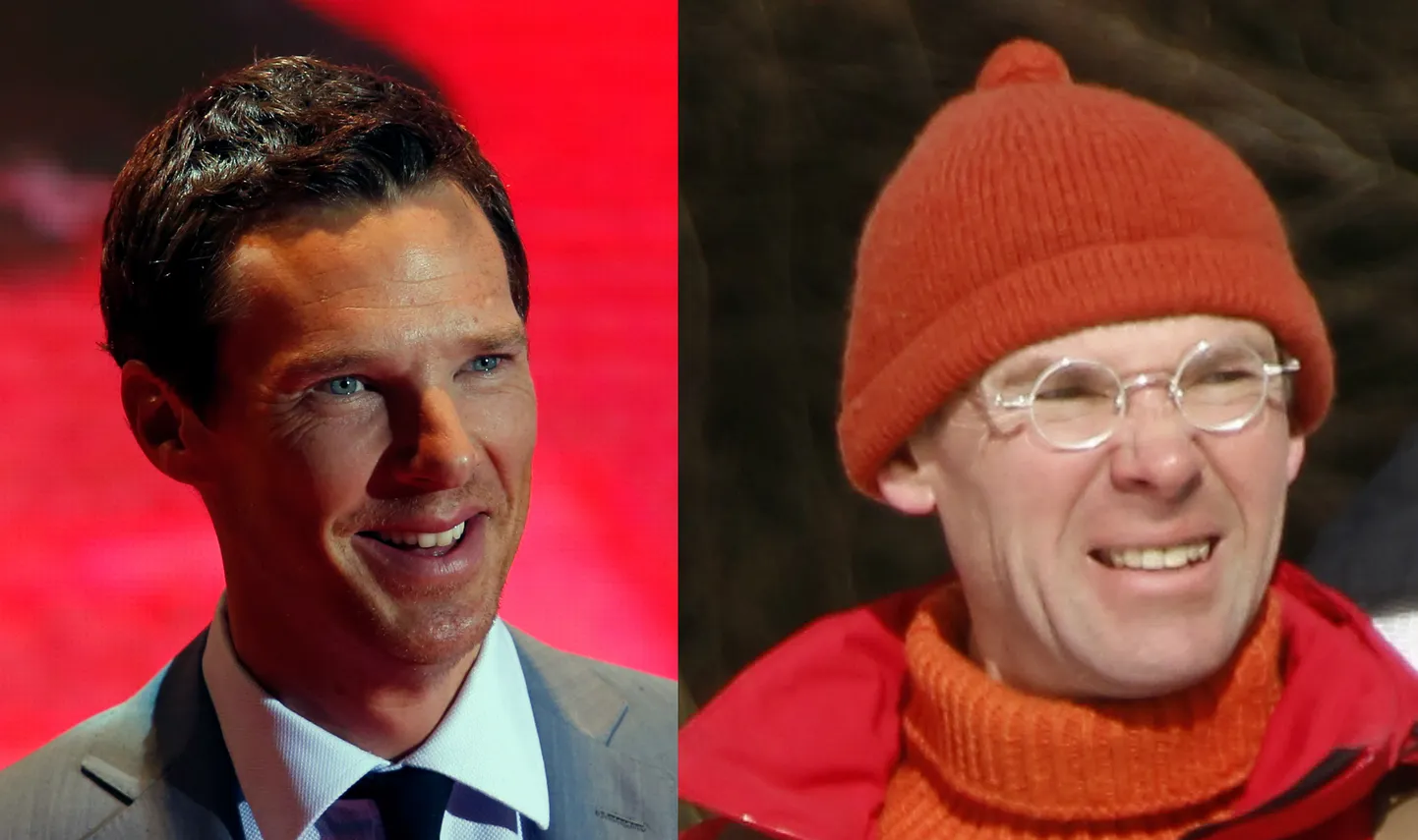 Ajaloolises Karula kihelkonnas tehtud pildilt paistab, justkui oleks kuulus inglise näitleja Benedict Cumberbatch (vasakul) nautinud päikeselist päeva Valgamaal Lüllemäe kandis Uma Pido matkal.