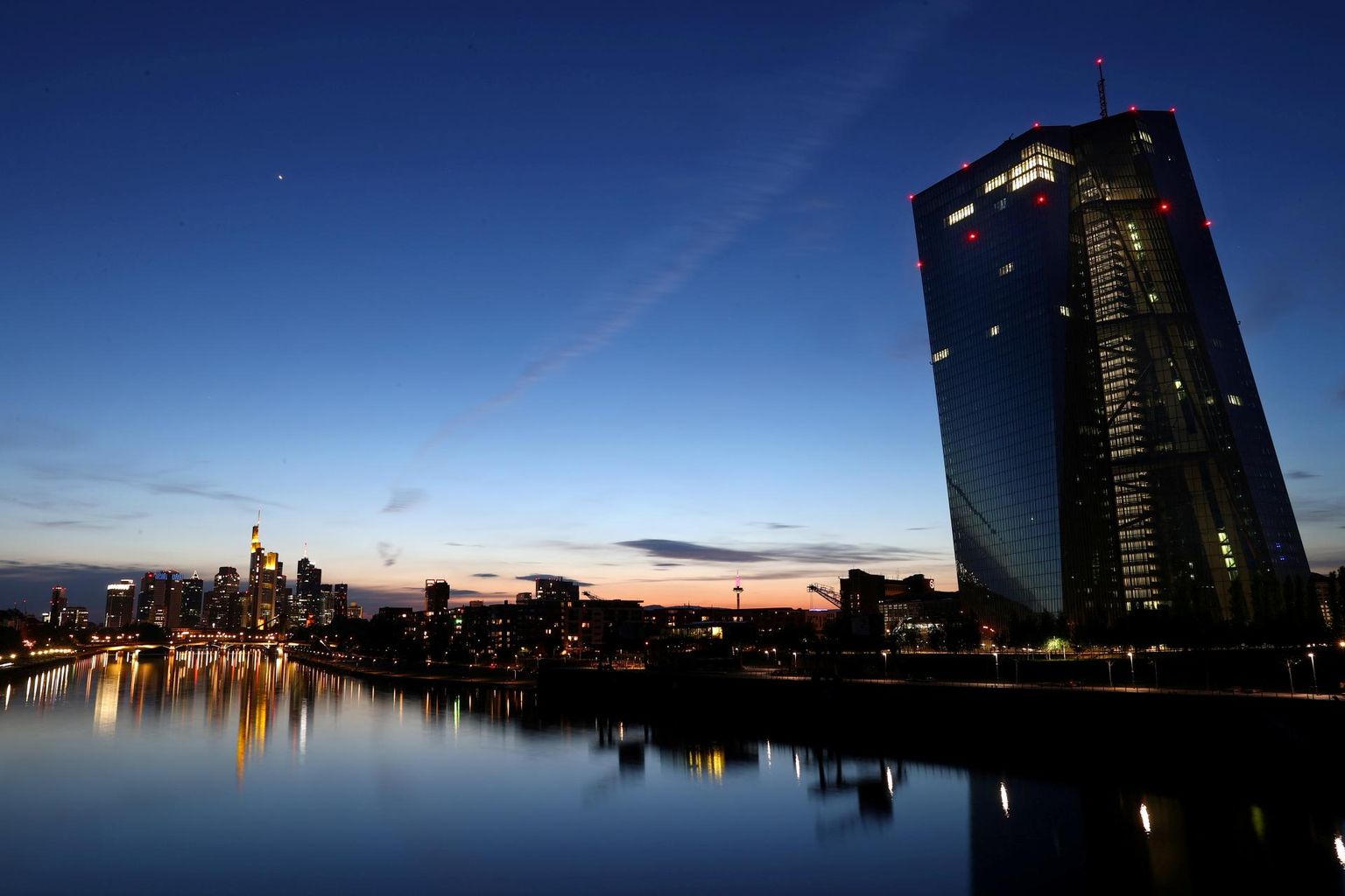 Euroopa Keskpanga peakontor Saksamaal Maini-äärses Frankfurdis.