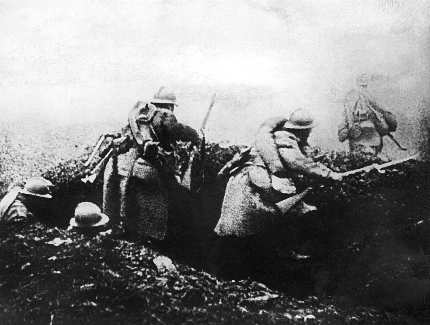 Prantslased Verduni lahingus 1916. aastal.