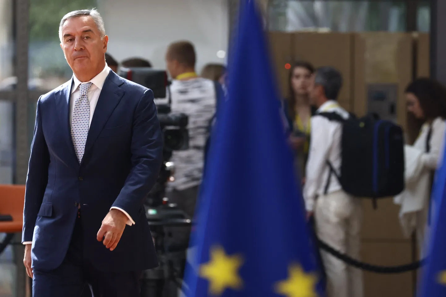 Montenegro president Milo Đukanović mullu juunis peetud Euroopa Liidu ja Lääne-Balkani liidrite kohtumisel Brüsselis.