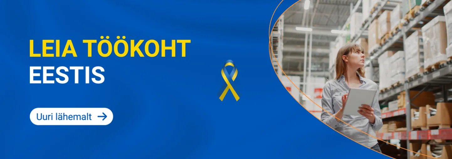 Töökohad Ukraina sõjapõgenikele.