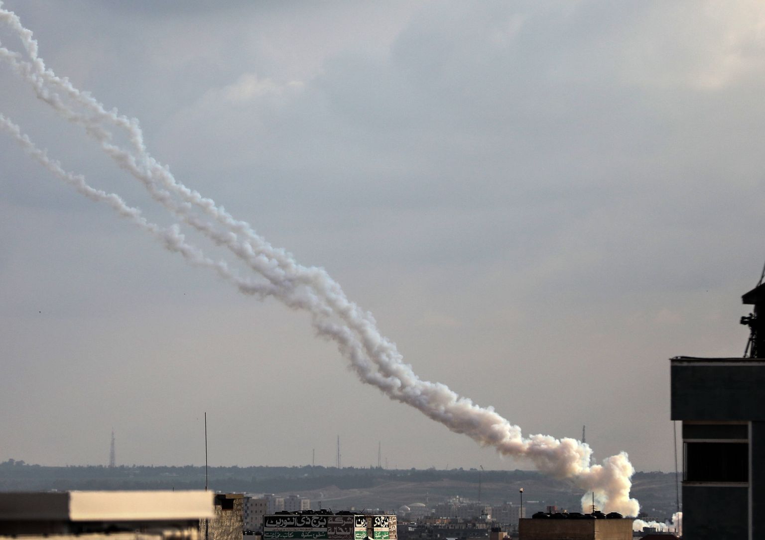 Gazast veebruaris Iisraeli suunas tulistatud rakett