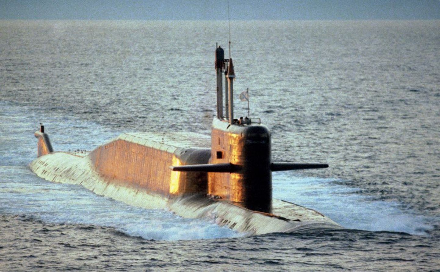 Venemaa Põhjalaevastikku kuuluv Delta IV-tüüpi tuumaallveelaev.