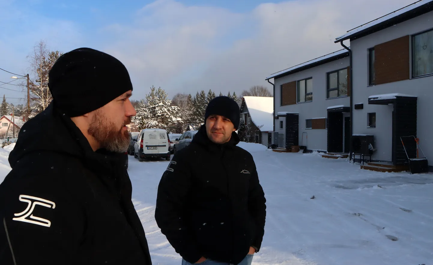 Aleksei Popov ja Sergei Tenusaar seadsid endale eesmärgiks näidata, et ka ridaelamute järele on meie kandis nõudlust.