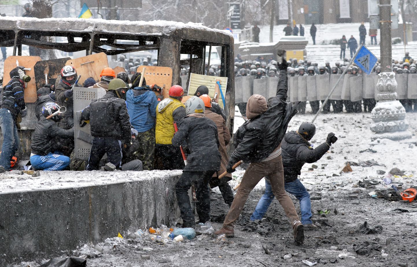 Активисты в Киеве.