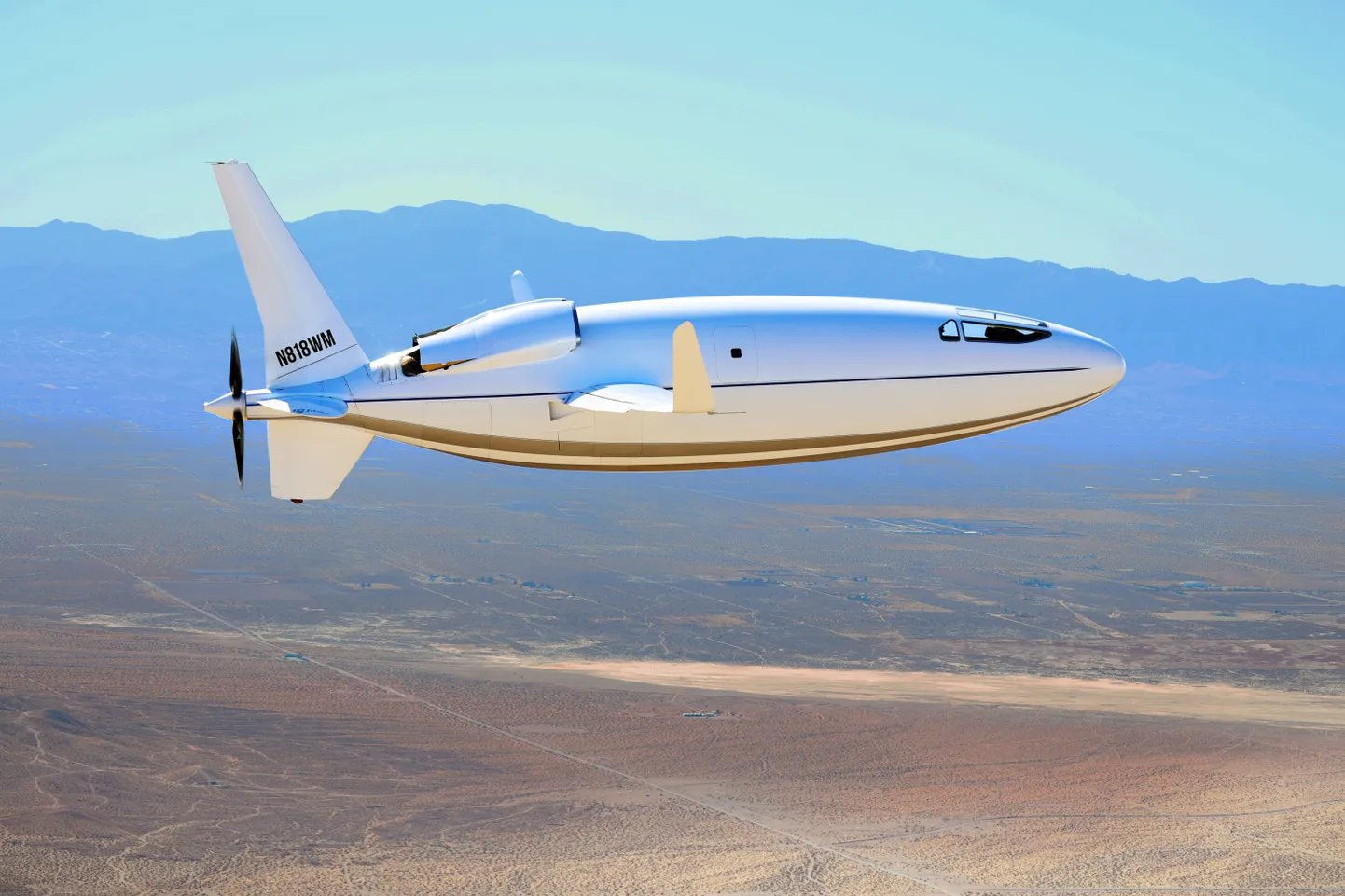 Celera 500 L kerglennuk 2. septebril 2020 järjekordsel katselennul Kalifornia kohal