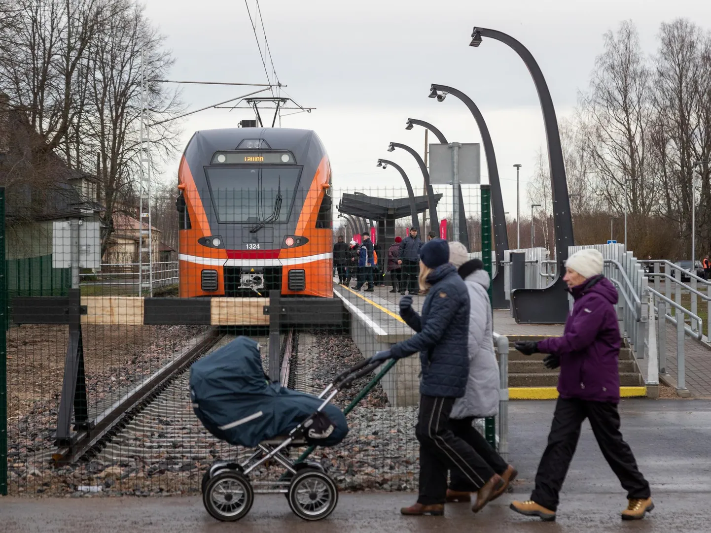 Praegu lõppeb eletrirongi teekond veel Turbas.