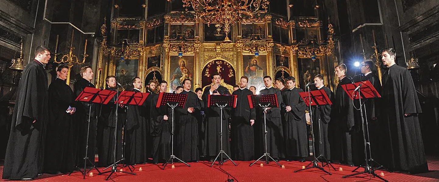 Pärnu Eliisabeti kirikusse jõuab iidse muusika traditsiooni kandja, kes tutvustab Bütsantsi jumalateenistuste muusikat – Rumeenia koor Byzantion.