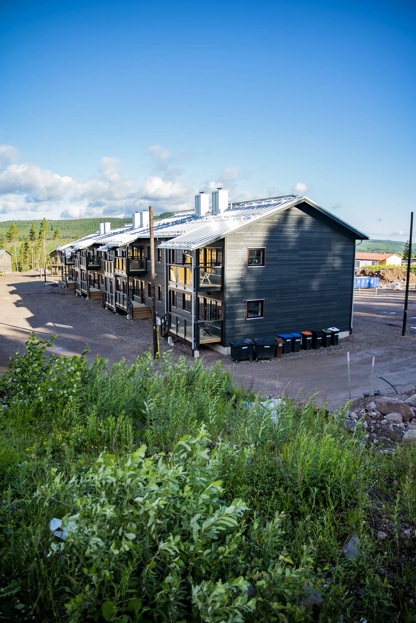 Modulhouse OÜ ehitatud kortermaja Kläppenis.