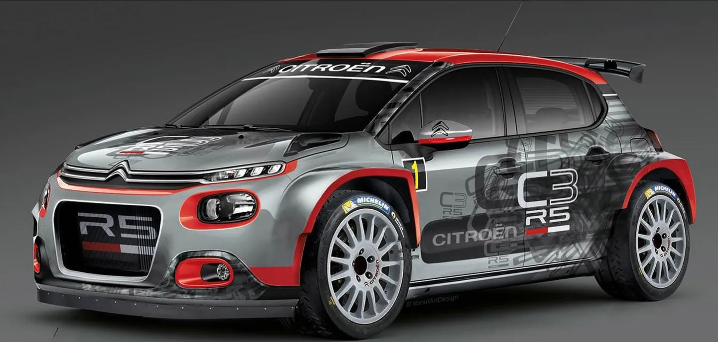 Citroën C3 Rally2.