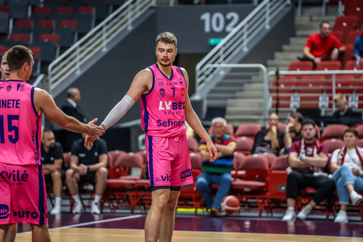 "Rīgas Zeļļi" basketbolists Krišs Helmanis.