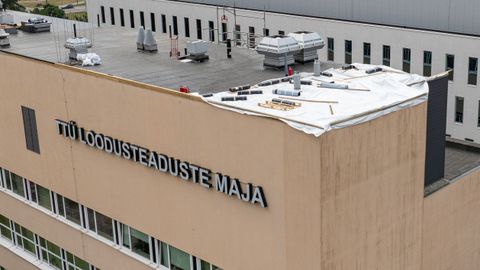 Požar na strehi Tehnološke univerze v Talinu brez žrtev in večje škode