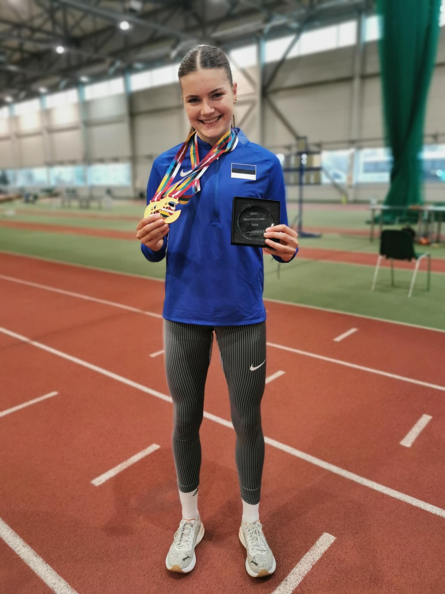 Viola Hambidge naasis Võrust kahe kulla ja Eesti rekordiga.