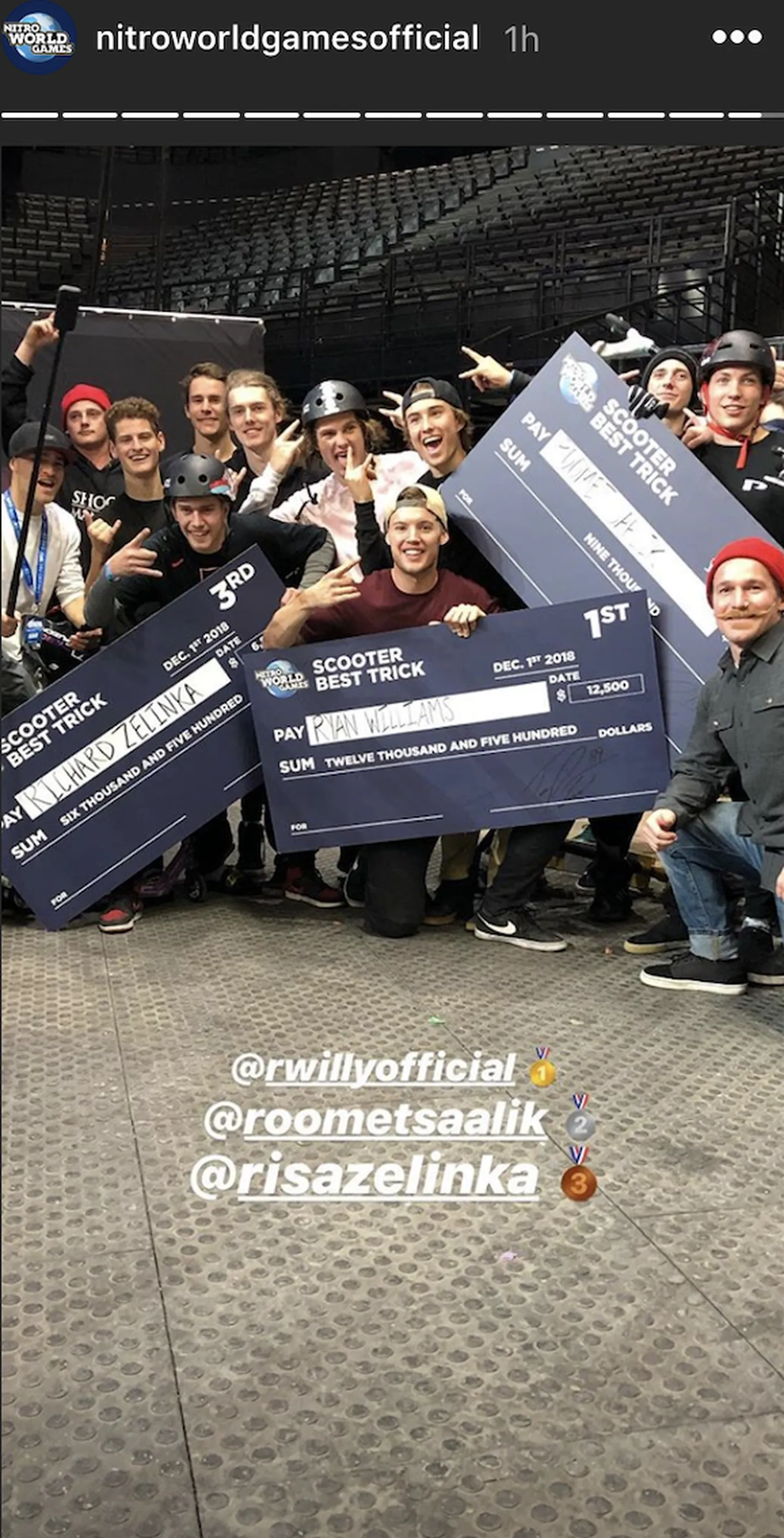 Roomet Säälik jõudis NWG poodiumile.