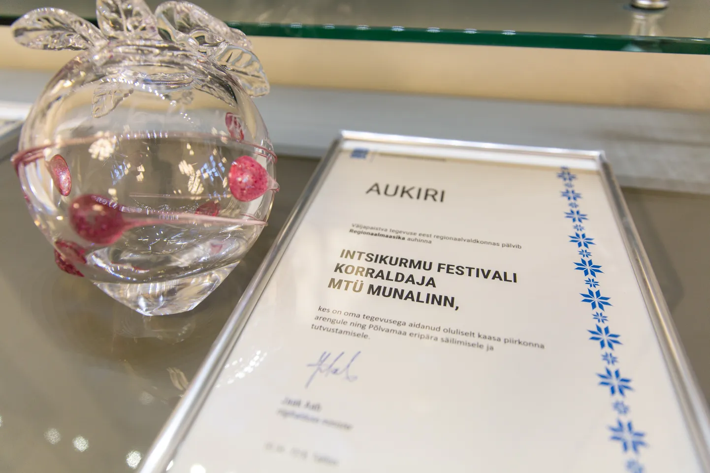 Täna anti üle järjekordsed regionaalarengu auhinnad.
