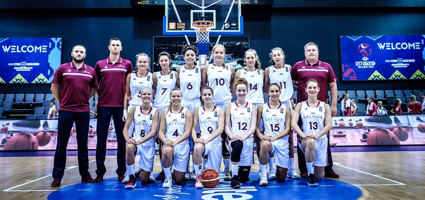 Женская сборная Латвии по баскетболу U-17