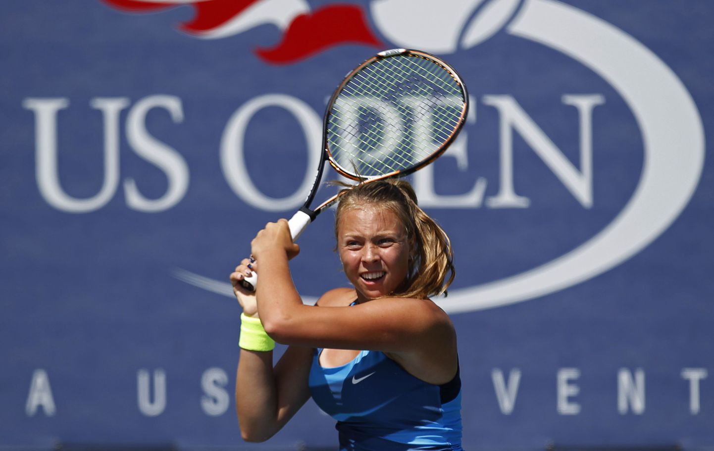 Anett Kontaveit eelmise aasta US Openi noorteturniiri finaalis.