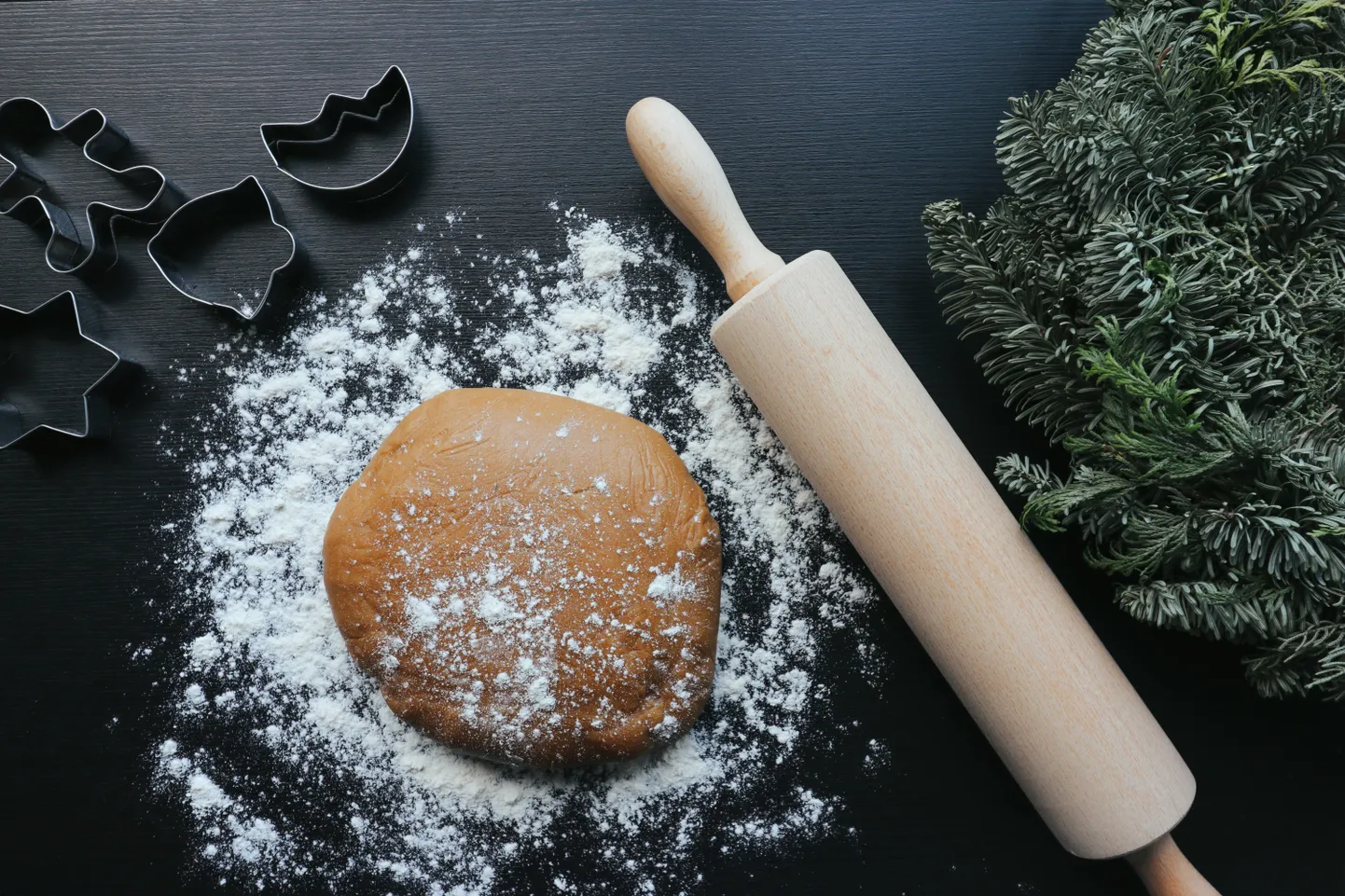 Piparkūku mīkla. Ilustratīvs attēls.
