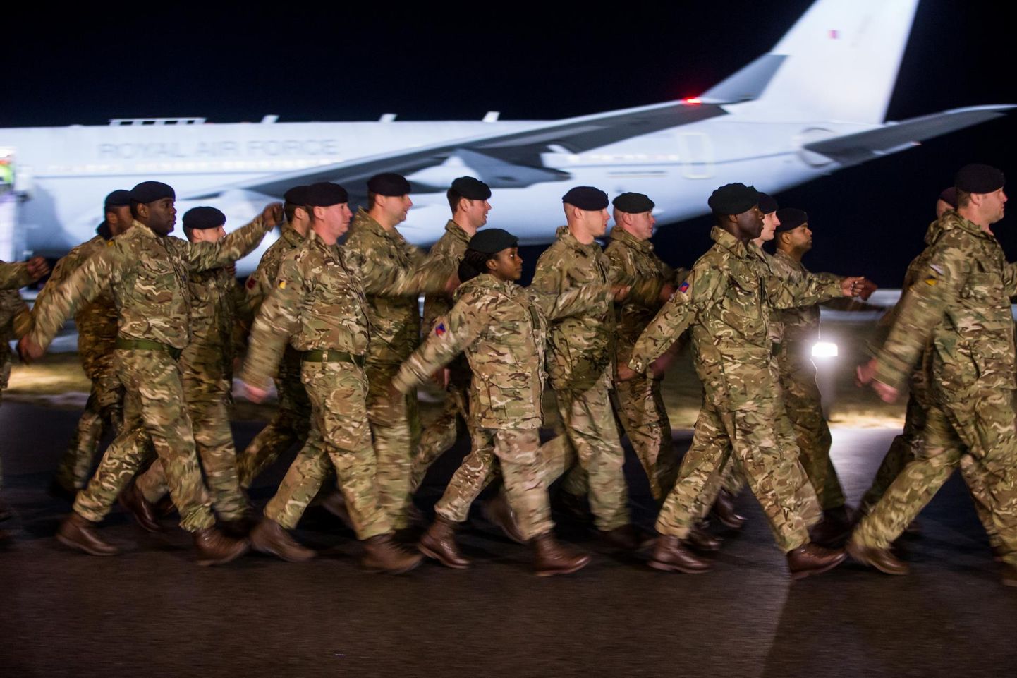 Eestis viibib praegu teenistuses umbes seitsesada Ühendkuningriigi kaitseväelast.