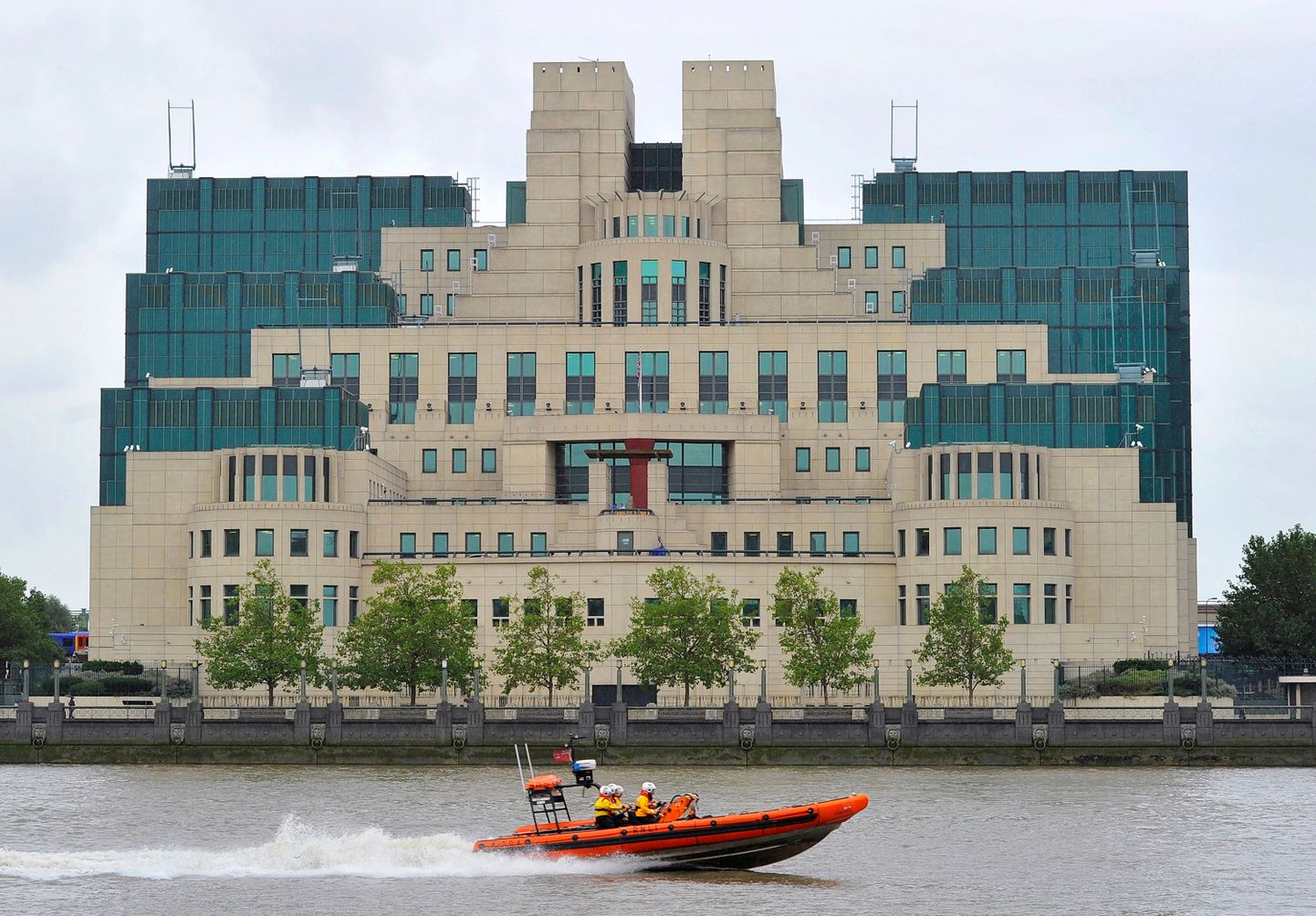Briti välisluureteenistuse MI6 peakorter Londonis