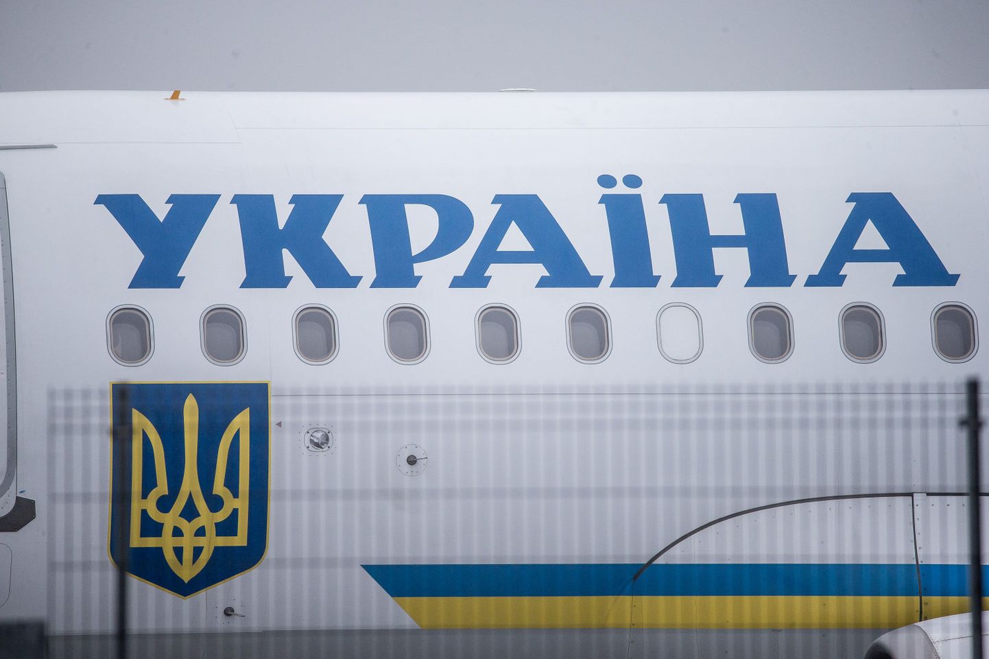 Ukraina president Porošenko saabumine Tallinna.