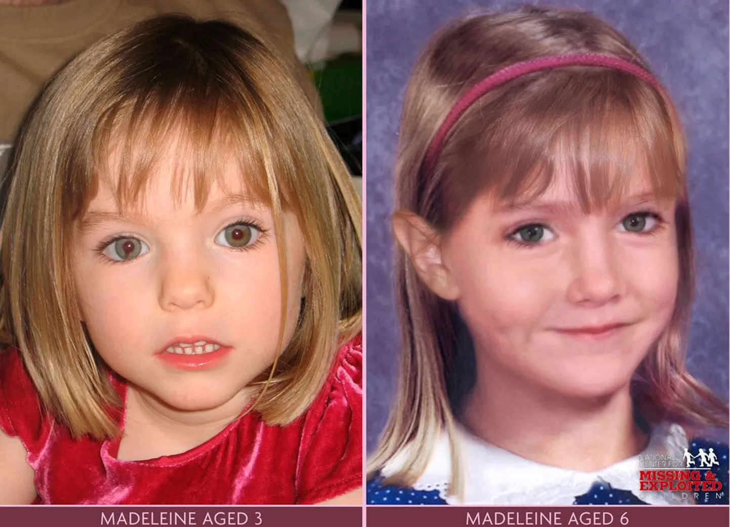 Kohtuekspertide versioon sellest, milline võiks kolmeaastasena röövitud ja siiani kadunud Madeleine McCann näha välja praegu.