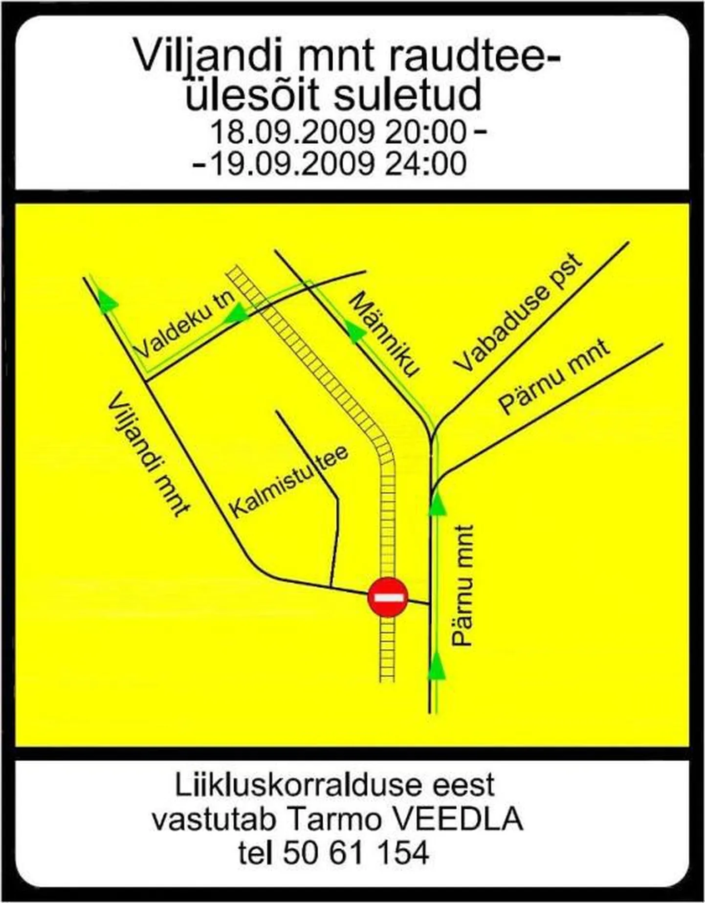 Ümbersõidu skeem.